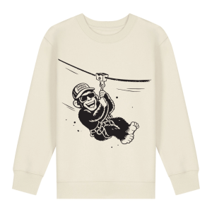 Sweater Natural Raw Zipliner