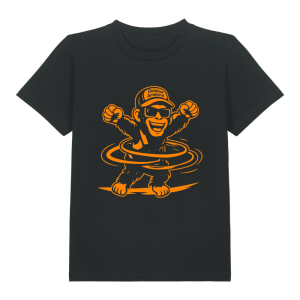 T-shirt Black Hoola Hooper