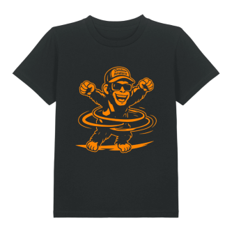 T-shirt Black Hoola Hooper